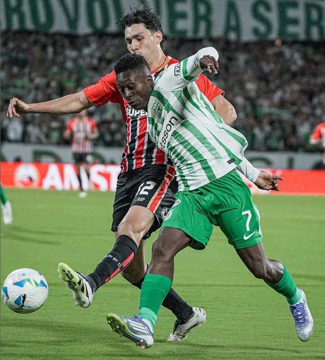 Con dos penales errados Atleacutetico Nacional y San Pablo empataron sin goles por los octavos de la Libertadores