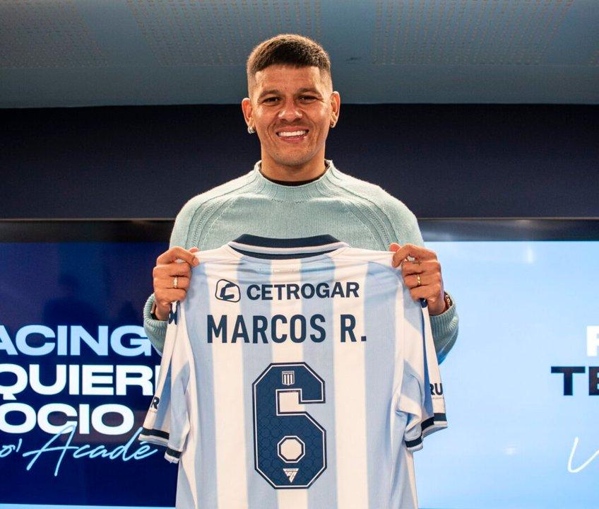Marcos Rojo tras su debut con Racing- ldquoLa serie estaacute abierta para definirla en casardquo