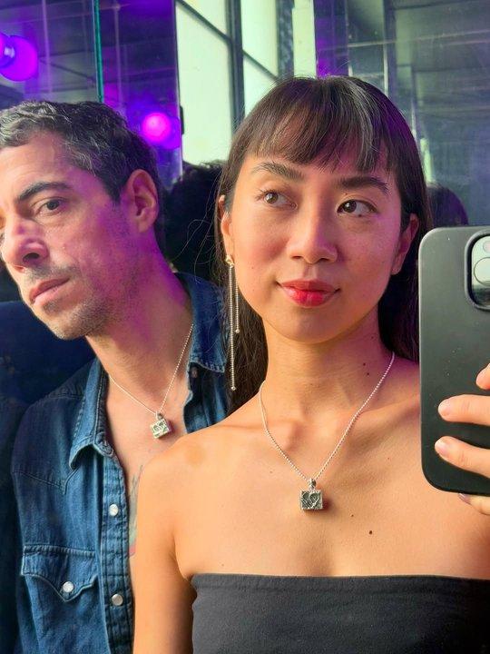 La conmovedora declaracioacuten de amor de Deacutebora Nishimoto a Esteban Lamothe por su aniversario