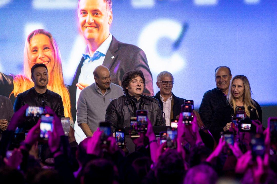Raid electoral de LLA- Milei encabezaraacute un acto por semana para disputarle la provincia al peronismo
