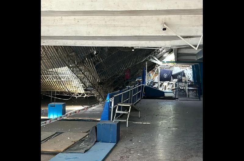 El presidente de Regatas llevoacute tranquilidad tras el derrumbe del estadio y confirmoacute la pronta reconstruccioacuten
