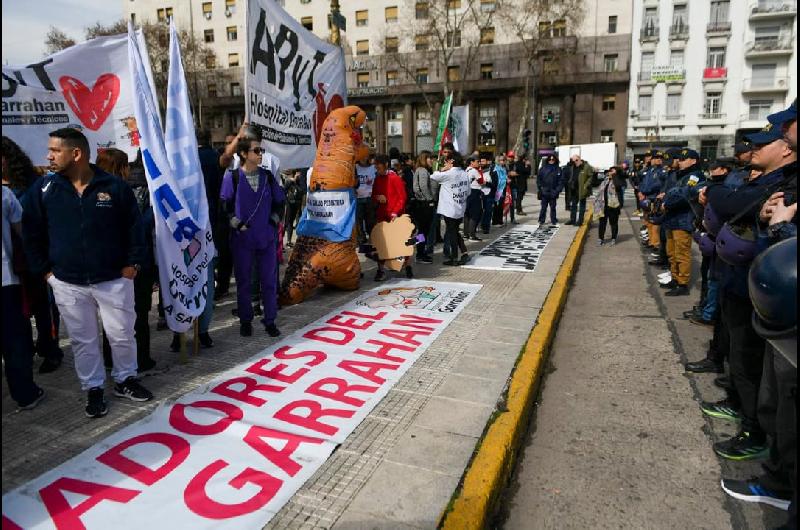 El Garrahan estaraacute de paro los dos uacuteltimos jueves de agosto