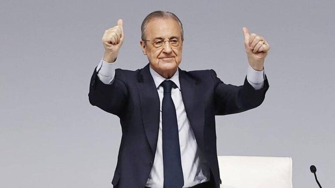 Florentino Peacuterez se deshizo en elogios hacia River- ldquoUn club legendario y uno de los maacutes laureadosrdquo