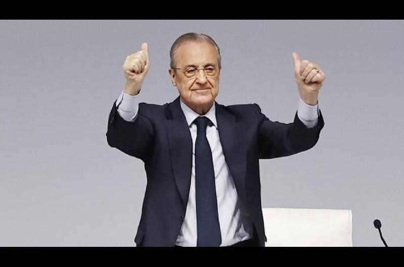 Florentino Peacuterez se deshizo en elogios hacia River- ldquoUn club legendario y uno de los maacutes laureadosrdquo