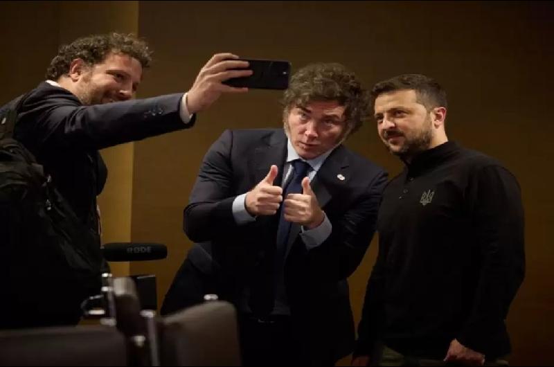 Milei habloacute con Zelenski quien pidioacute un acuerdo justo para la paz con Rusia