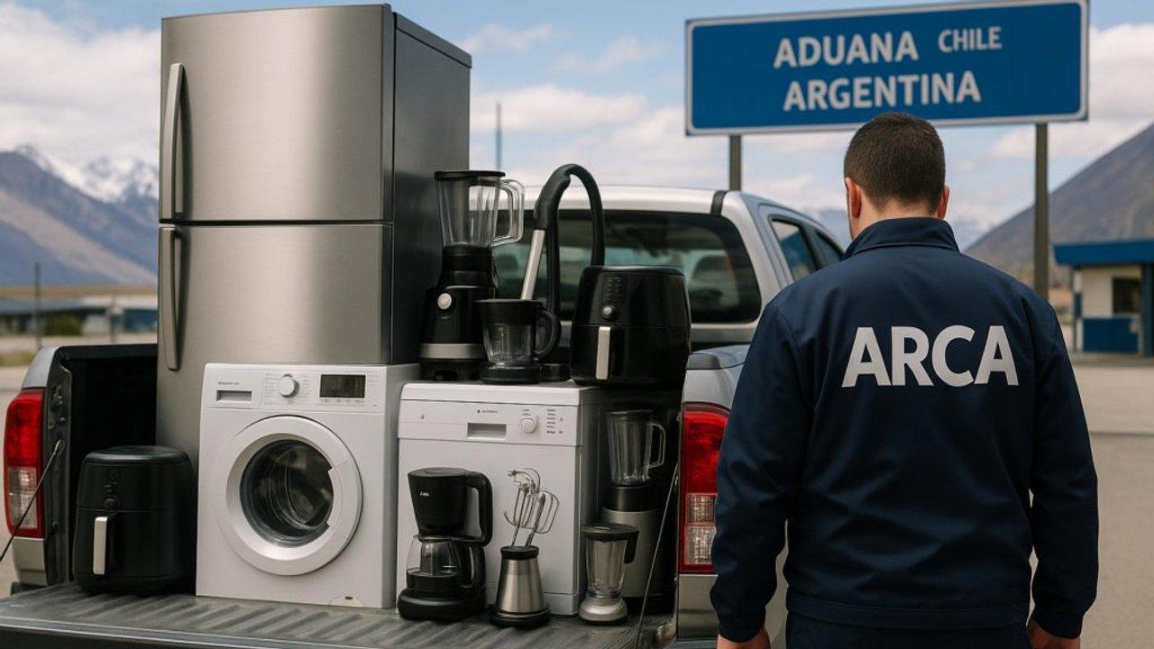 Este finde largo debutariacutean las heladeras y cocinas en portaequipajes en la vuelta desde Chile 