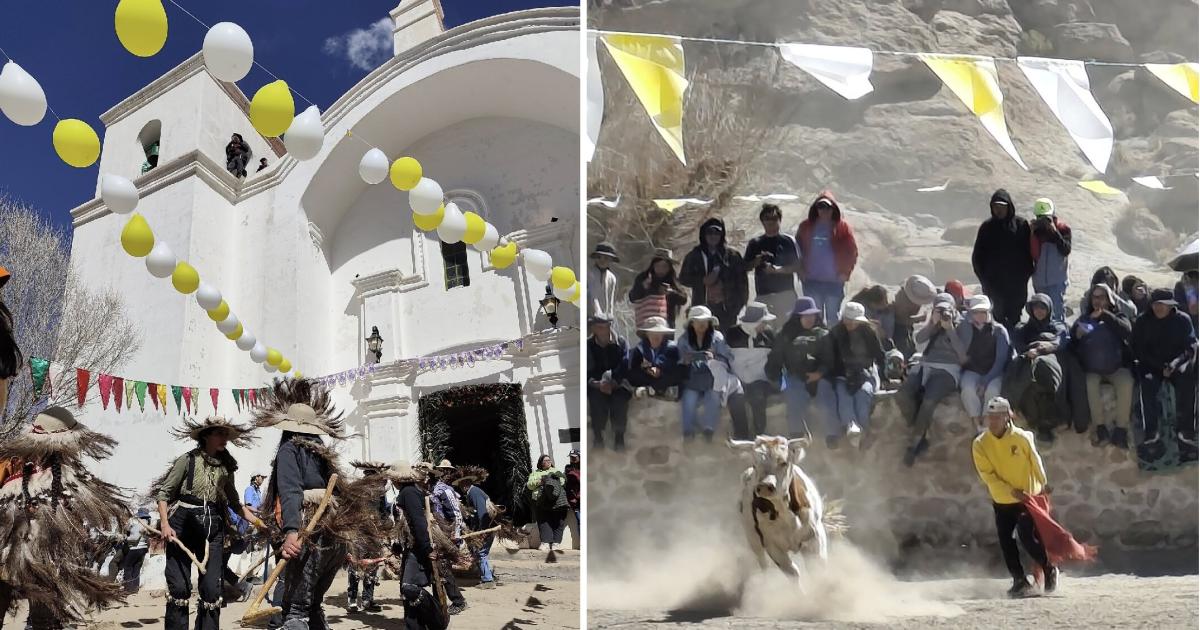 Monumental muestra de fe y uacutenica tradicioacuten en Casabindo