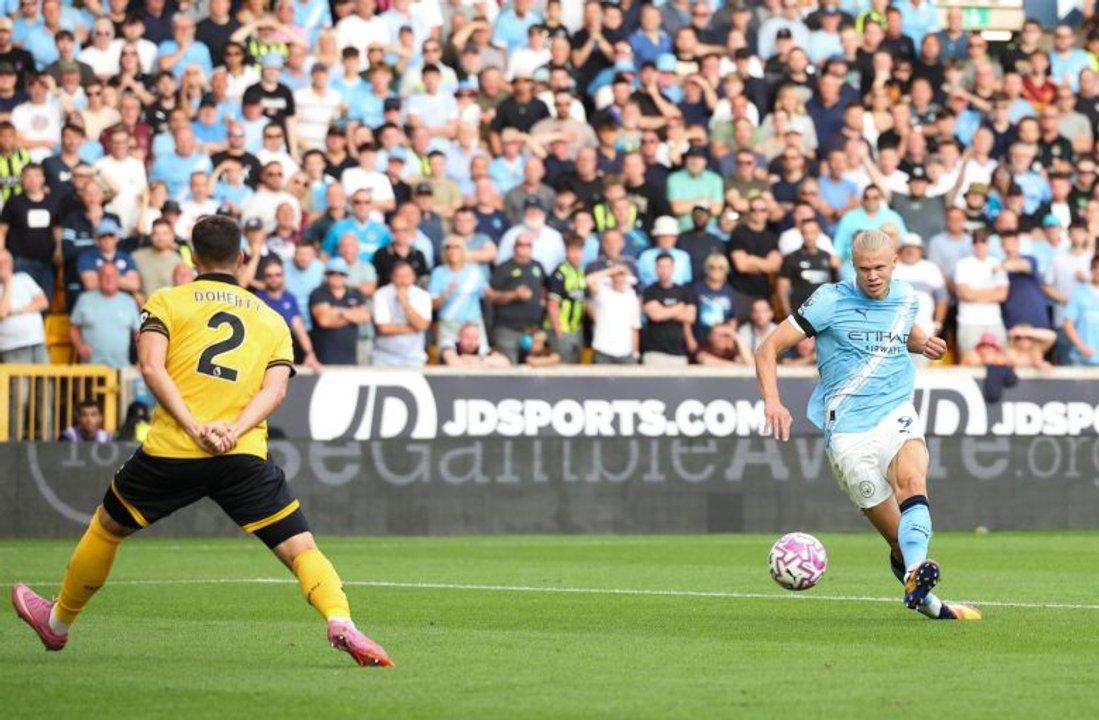 Comienzo arrollador del Manchester City en la Premier League- goleada 4-0 y doblete de Haaland