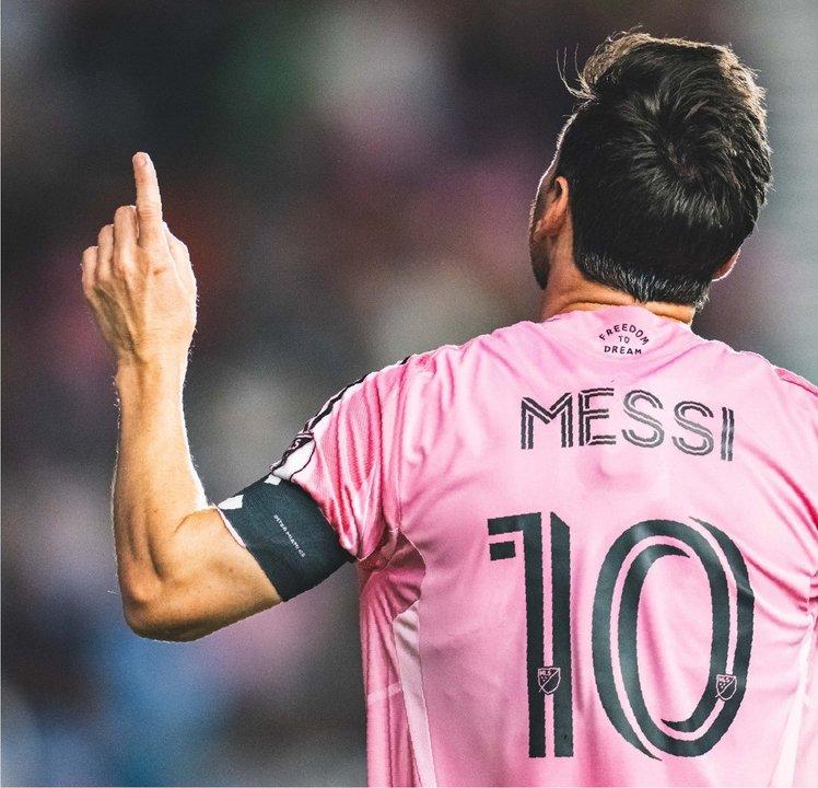 Con golazo y asistencia de Lionel Inter Miami se impuso de local ante LA Galaxy