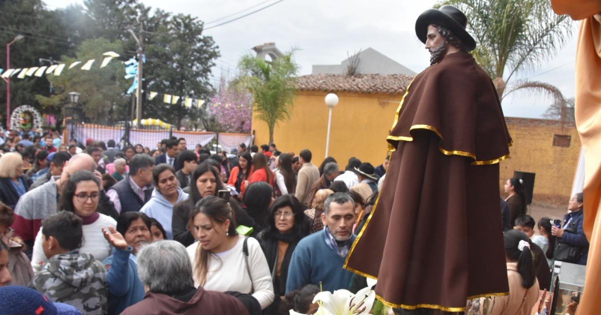 La feligresiacutea de Pampa Blanca celebroacute lasfiestas patronales en honor a San Roque