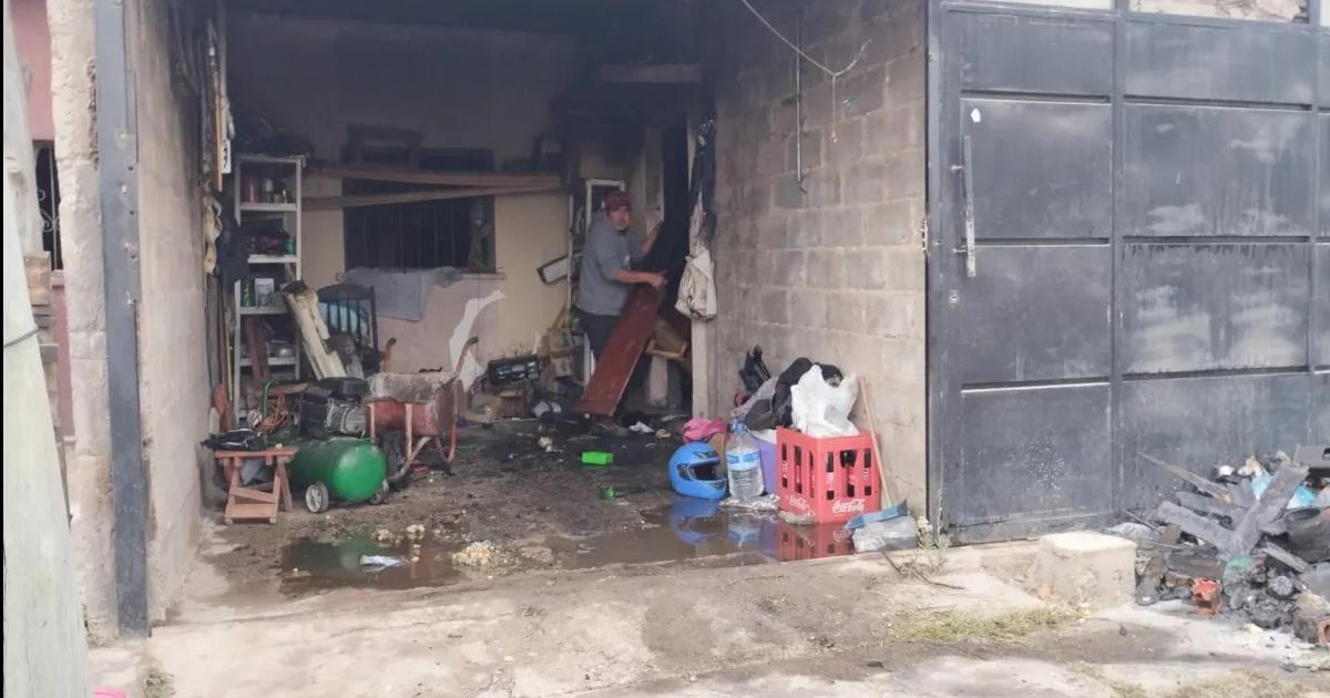Se incendioacute una casa con una familia adentro- una mujer estaacute en terapia