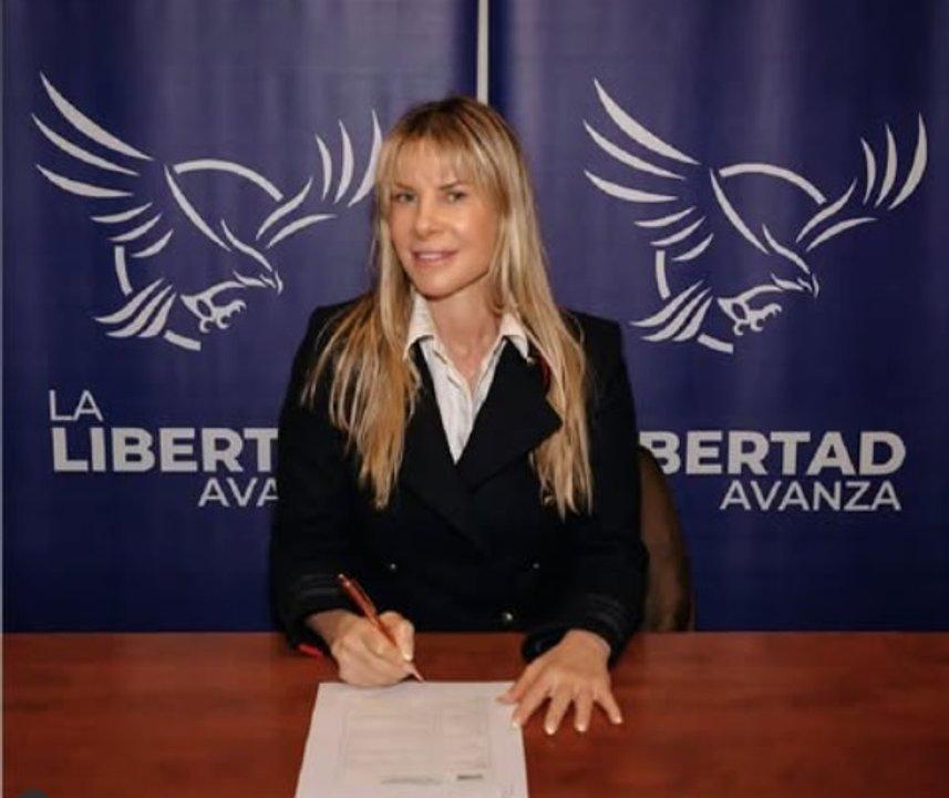 Karen Reichardt- ldquoTengo el honor y el orgullo de ser candidata a diputadardquo