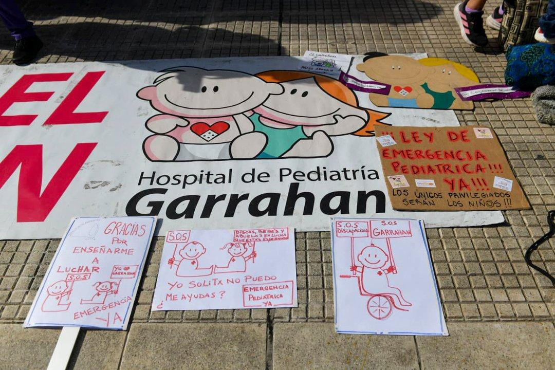 Garrahan- nuevo paro y festival por el Mes de las Infancias