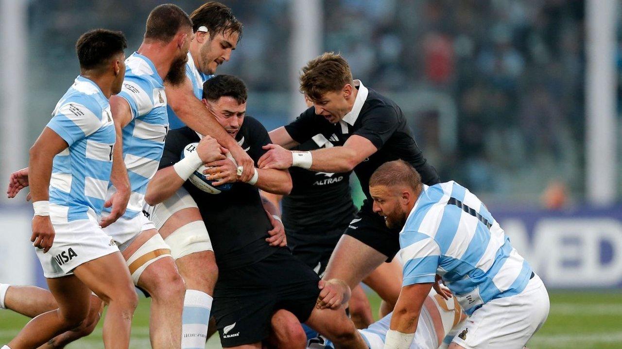 Los Pumas se preparan para recibir por uacuteltima vez a los All Blacks en el Rugby Championship