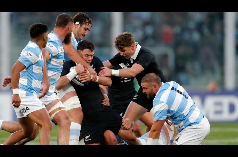 Los Pumas se preparan para recibir por uacuteltima vez a los All Blacks en el Rugby Championship