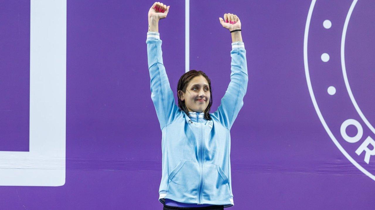 Agostina Hein hizo historia consagraacutendose campeona del mundo junior en 400 metros combinados