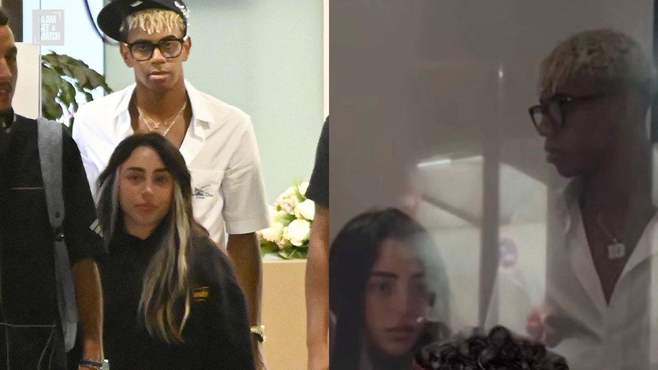 La escapada romaacutentica de Lamine Yamal y Nicki Nicole en Moacutenaco- las imaacutegenes