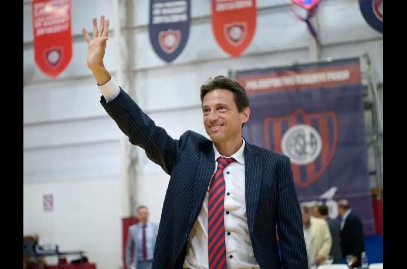 Moretti reaparecioacute en San Lorenzo tras levantar su licencia