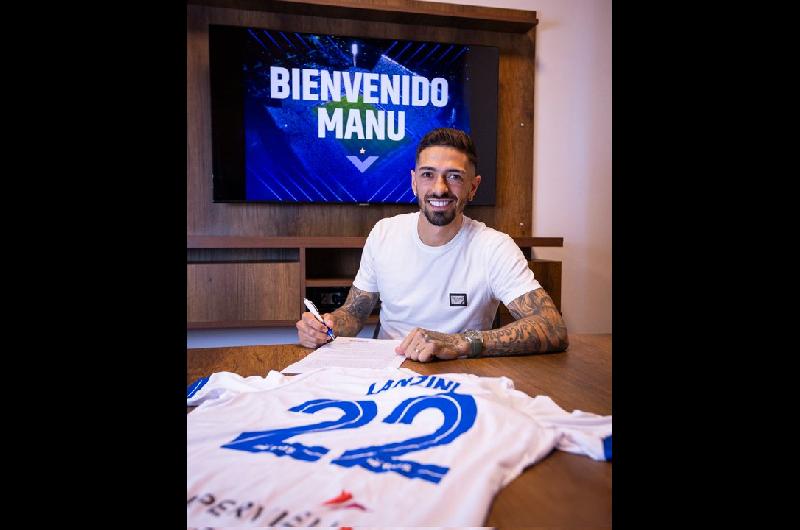 Lanzini fue presentado oficialmente como nuevo refuerzo de Veacutelez