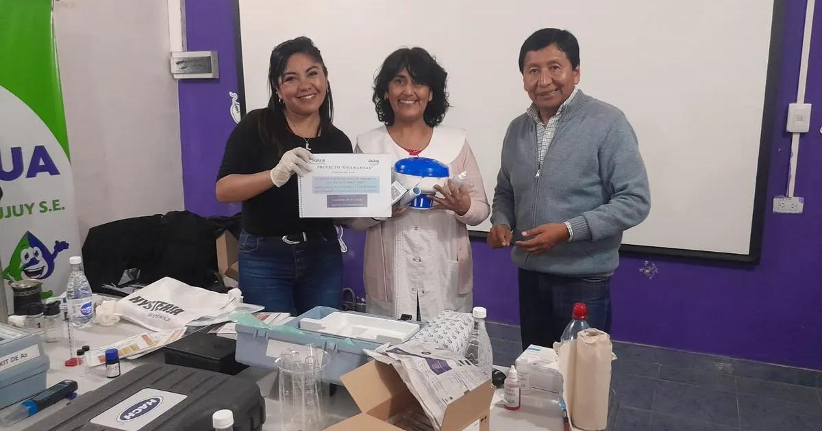 Exitosa jornada de capacitacioacuten en manejo eficiente del agua potable