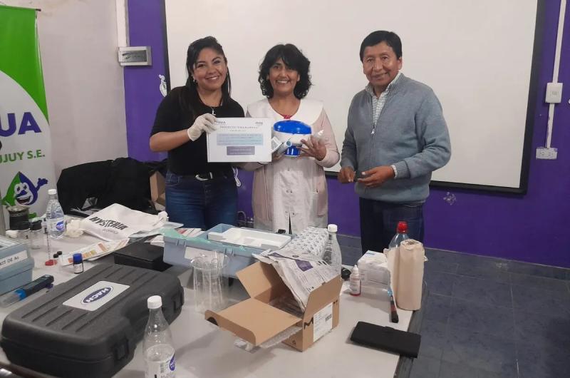 Exitosa jornada de capacitacioacuten en manejo eficiente del agua potable
