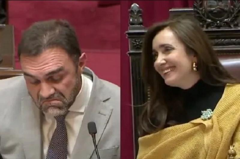 El blooper del senador Atauche que desatoacute la reaccioacuten de Villarruel