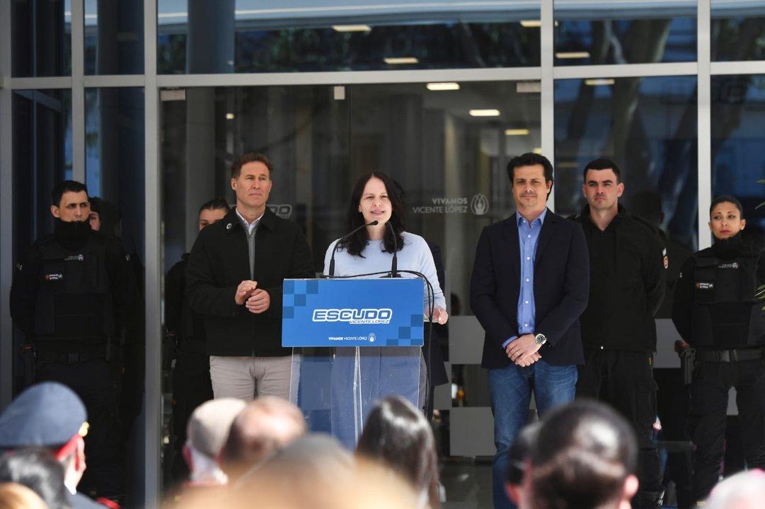 Soledad Martiacutenez inauguroacute ESCUDO la central maacutes moderna de la provincia de Buenos Aires