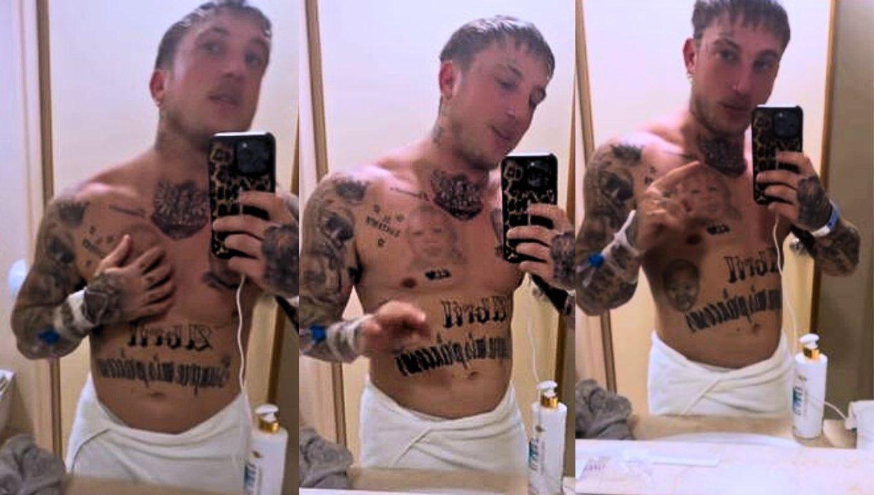 ldquoEstoy internadordquo- El Polaco graboacute un video desde el hospital sobre su estado de salud