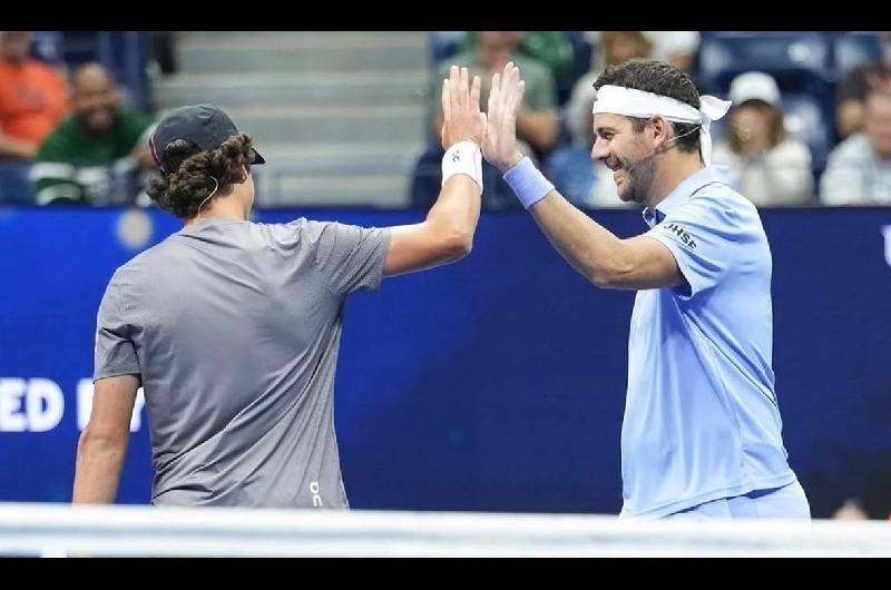 Juan Martiacuten Del Potro volvioacute a jugar en el US Open