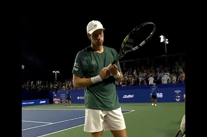 Botic Van de Zandschulp ganoacute dos partidos en un diacutea y es finalista de Winston Salem