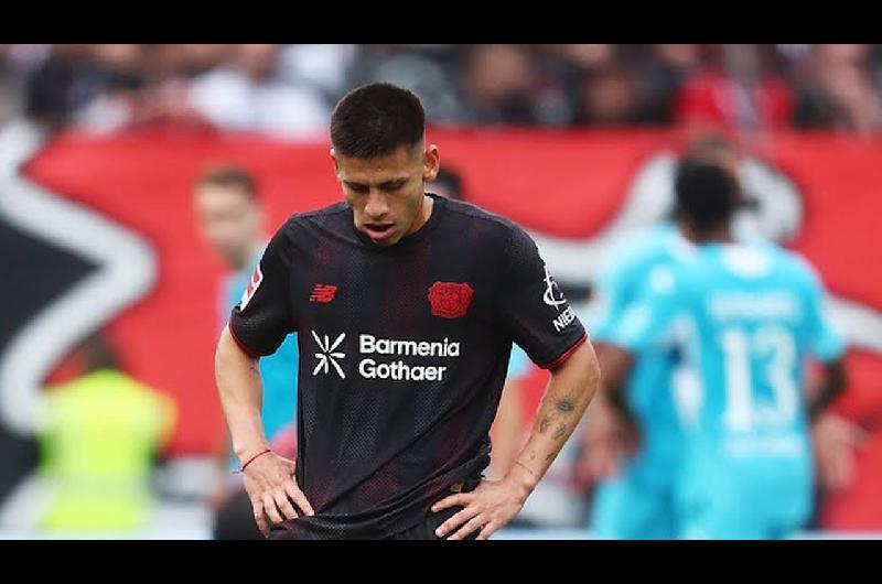 Claudio Echeverri debutoacute en el Bayer Leverkusen pese a la derrota