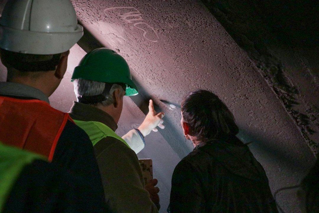 Inyectan material hidroactivo en las juntas del tuacutenel subfluvial
