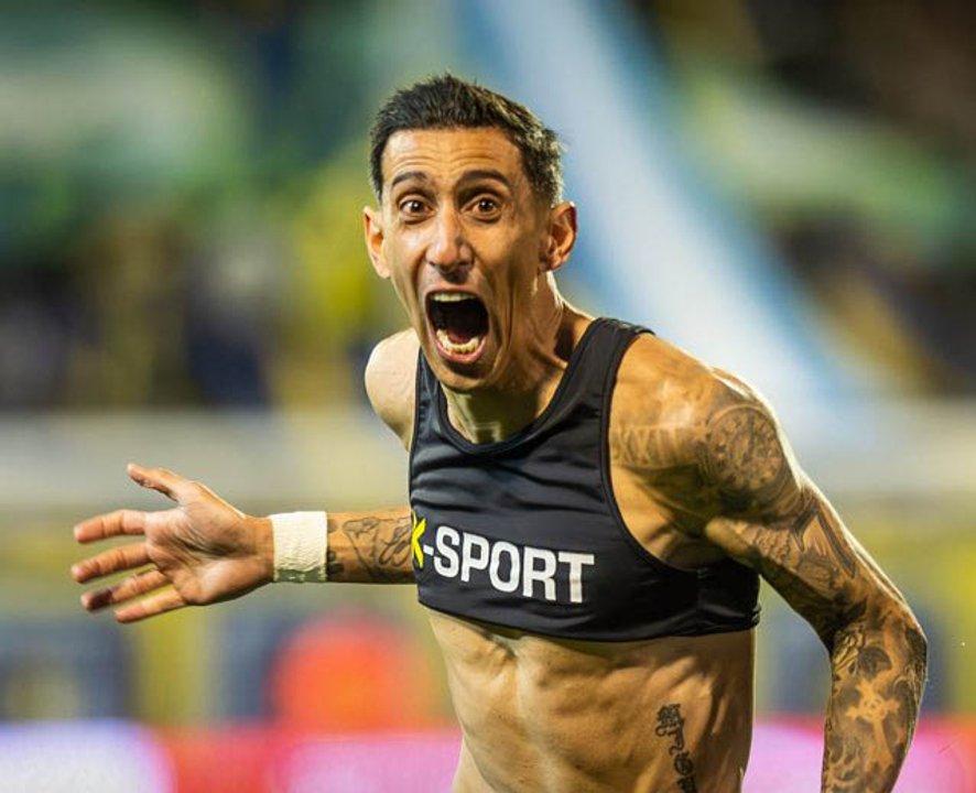 Queda ser campeoacuten- la emocioacuten de Aacutengel Di Mariacutea luego de darle la victoria a Rosario Central