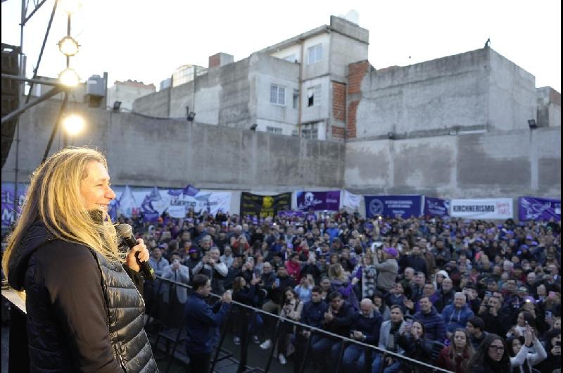 Karina Milei reaparecioacute en puacuteblico- Vinimos para que no roben maacutes