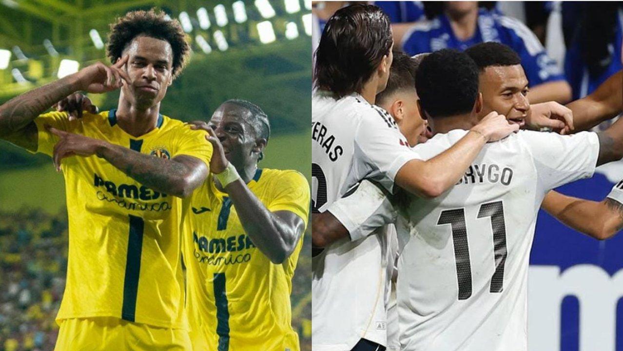 La Liga- Villarreal y Real Madrid imponen su poderiacuteo en la segunda fecha