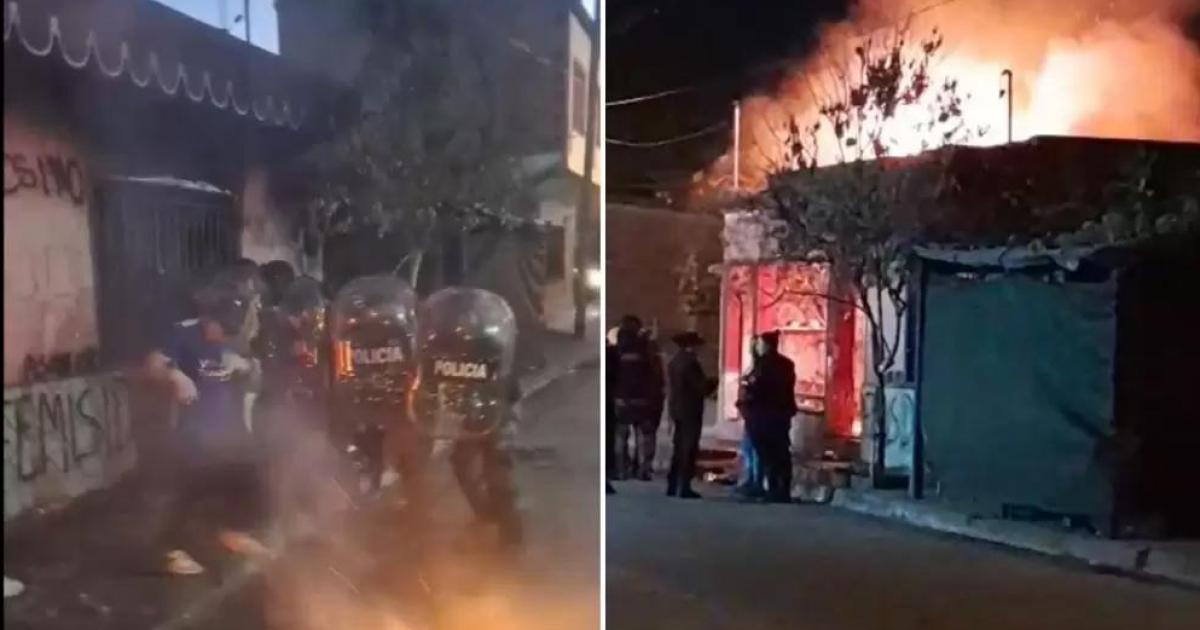 Familiares y amigos de Tamara Fierro incendiaron la casa del principal imputado