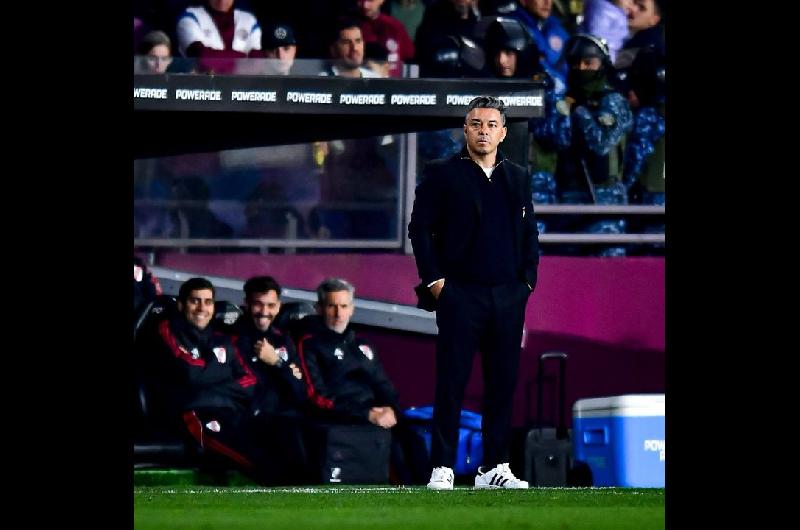 Gallardo suspendioacute la conferencia de prensa tras el empate de River frente a Lanuacutes