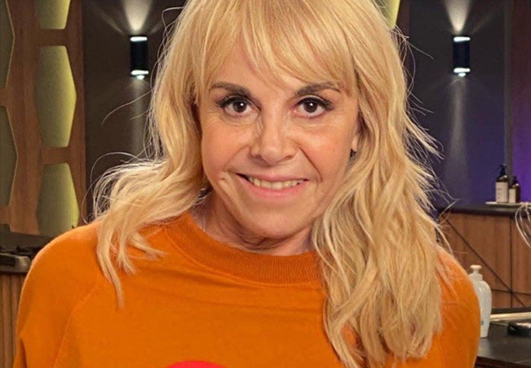 Claudia Villafantildee chocoacute frente a la cancha de River