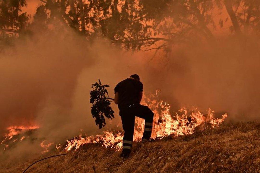 El oeste de Estados Unidos azotado por incendios forestales 