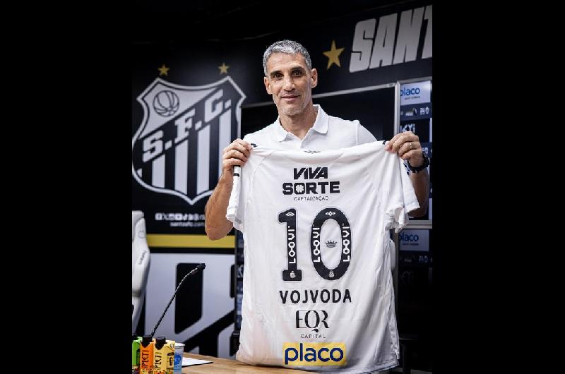 El DT argentino Juan Pablo Vojvoda seraacute entrenador del Santos de Neymar