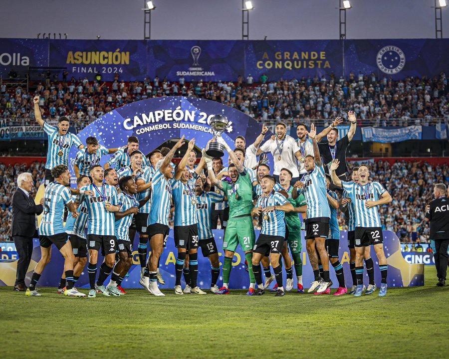 ldquoCapiacutetulos de Conquistardquo- la miniserie de Conmebol que revive la gloria de Racing campeoacuten de la Sudamericana