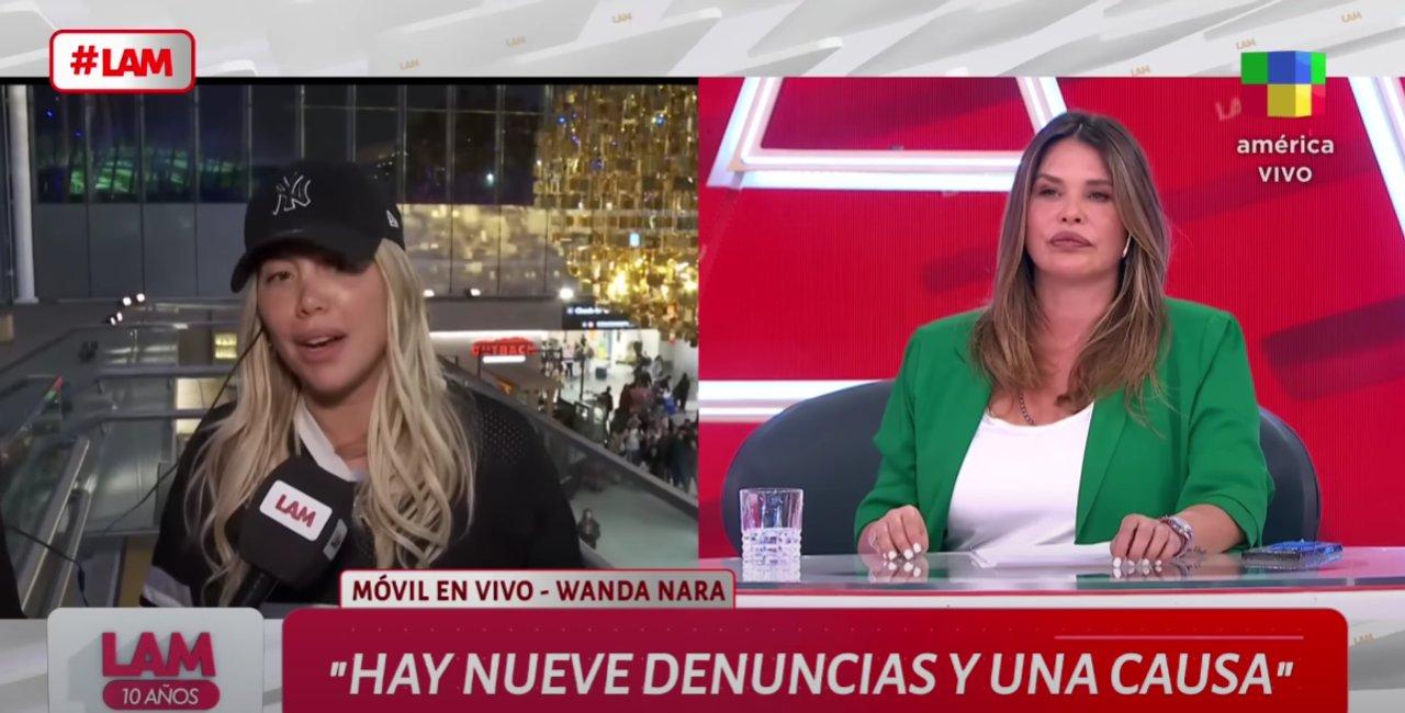 Wanda Nara desmintioacute estar en pareja con el socio de Eliacuteas Piccirillo