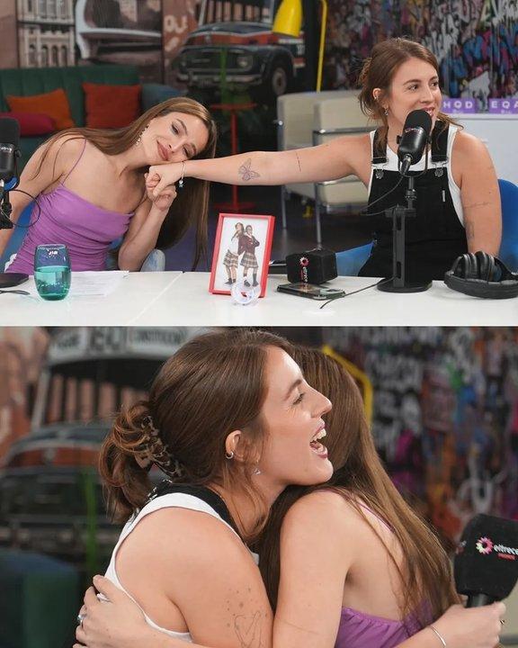 El reencuentro entre Brenda Asnicar y Laura Esquivel lejos de Patito Feo