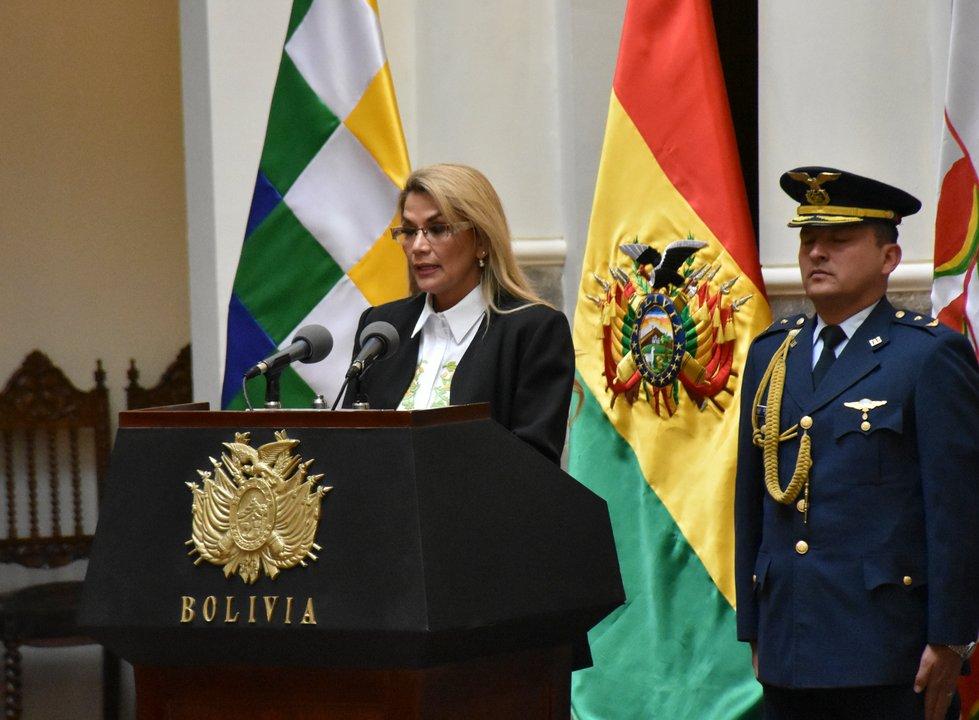 Solo una condena mantiene en prisioacuten a expresidenta boliviana Aacutentildeez tras nueve procesos judiciales