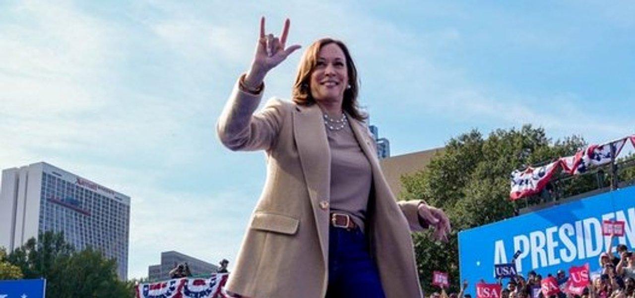 Trump canceloacute la proteccioacuten del servicio secreto para Kamala Harris