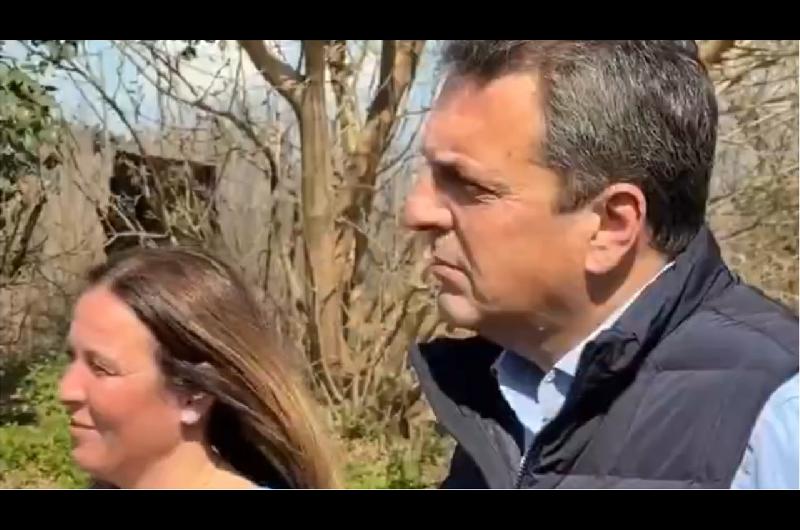 Massa recorre el interior bonaerense y acompantildea a candidatos en clave de unidad