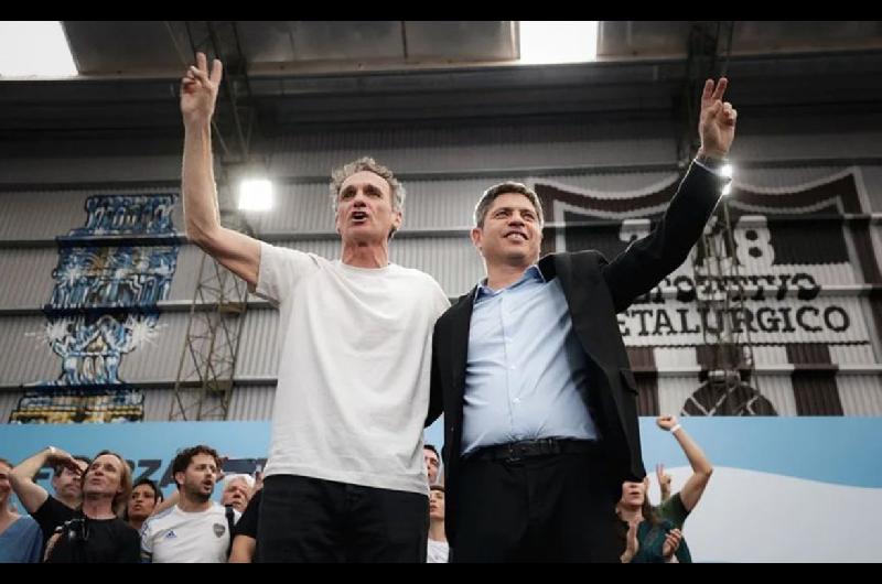 Kicillof y Katopodis cierran la campantildea en la Primera Seccioacuten con un acto en San Martiacuten
