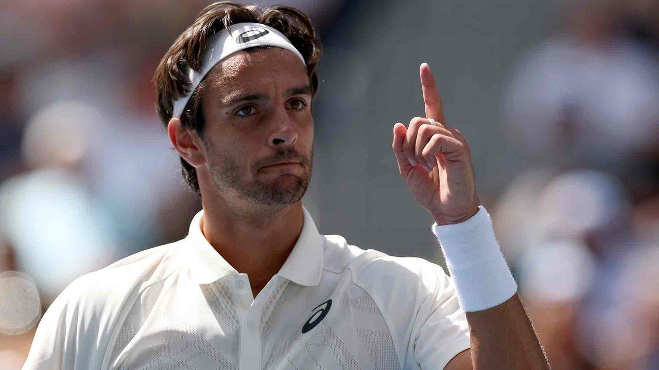 US Open- Musetti se impuso en el duelo de italianos por el abandono de Cobolli