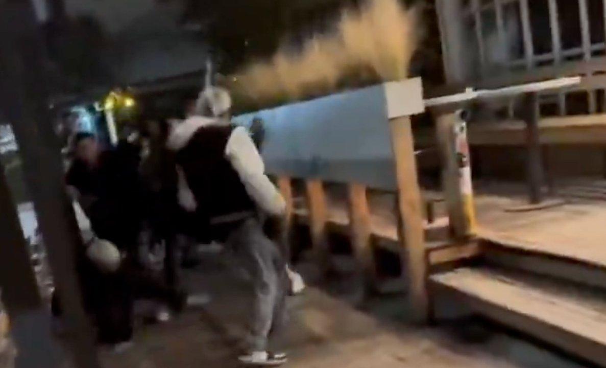 Video- golpearon y robaron a la influencer La Coqueta en Bariloche