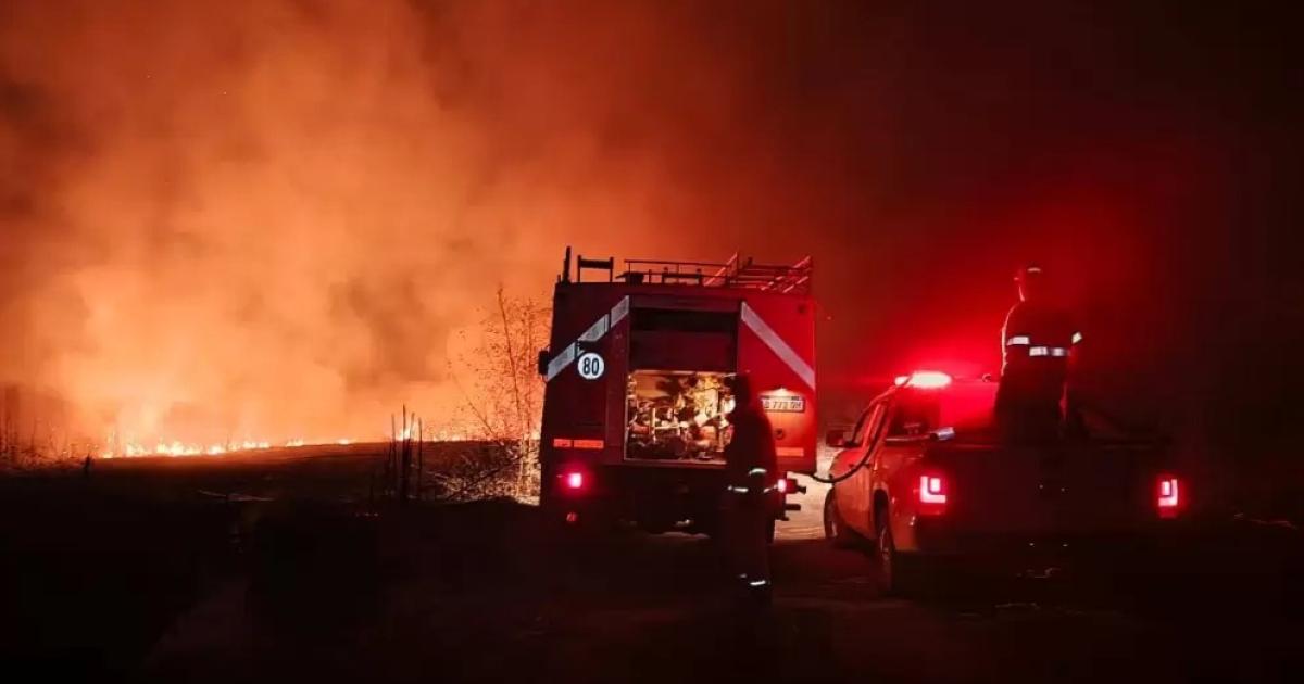 Bomberos Voluntarios de Monterrico combatieron tres incendios forestales